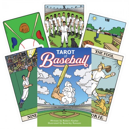 Tarot of Baseball kortos ir knyga US Games Systems